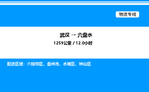 武漢到六盤(pán)水物流專(zhuān)線(xiàn)-武漢至六盤(pán)水貨運(yùn)公司